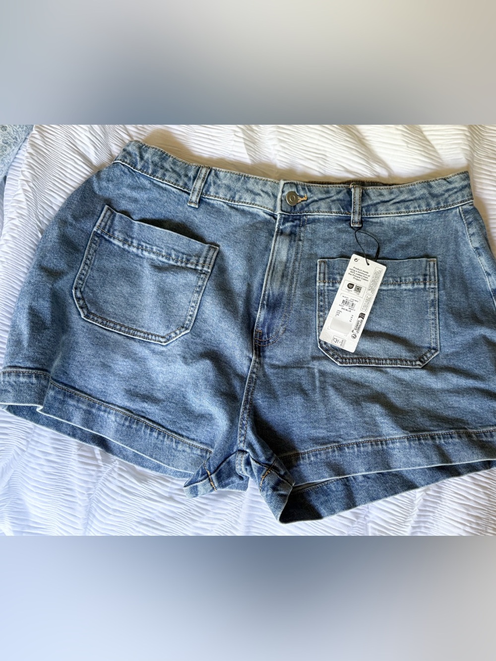 Primark Light Blue Denim Jean Shorts